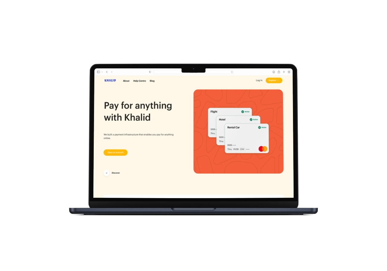 Khalid - Ultimate Prepaid Virtual Card Solution